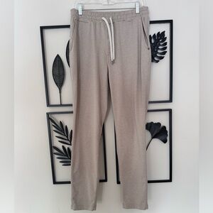 Vuori Mens Ponto Performance Joggers Tan Medium